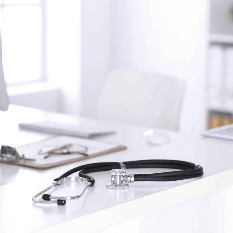 medical tools on doctor working table